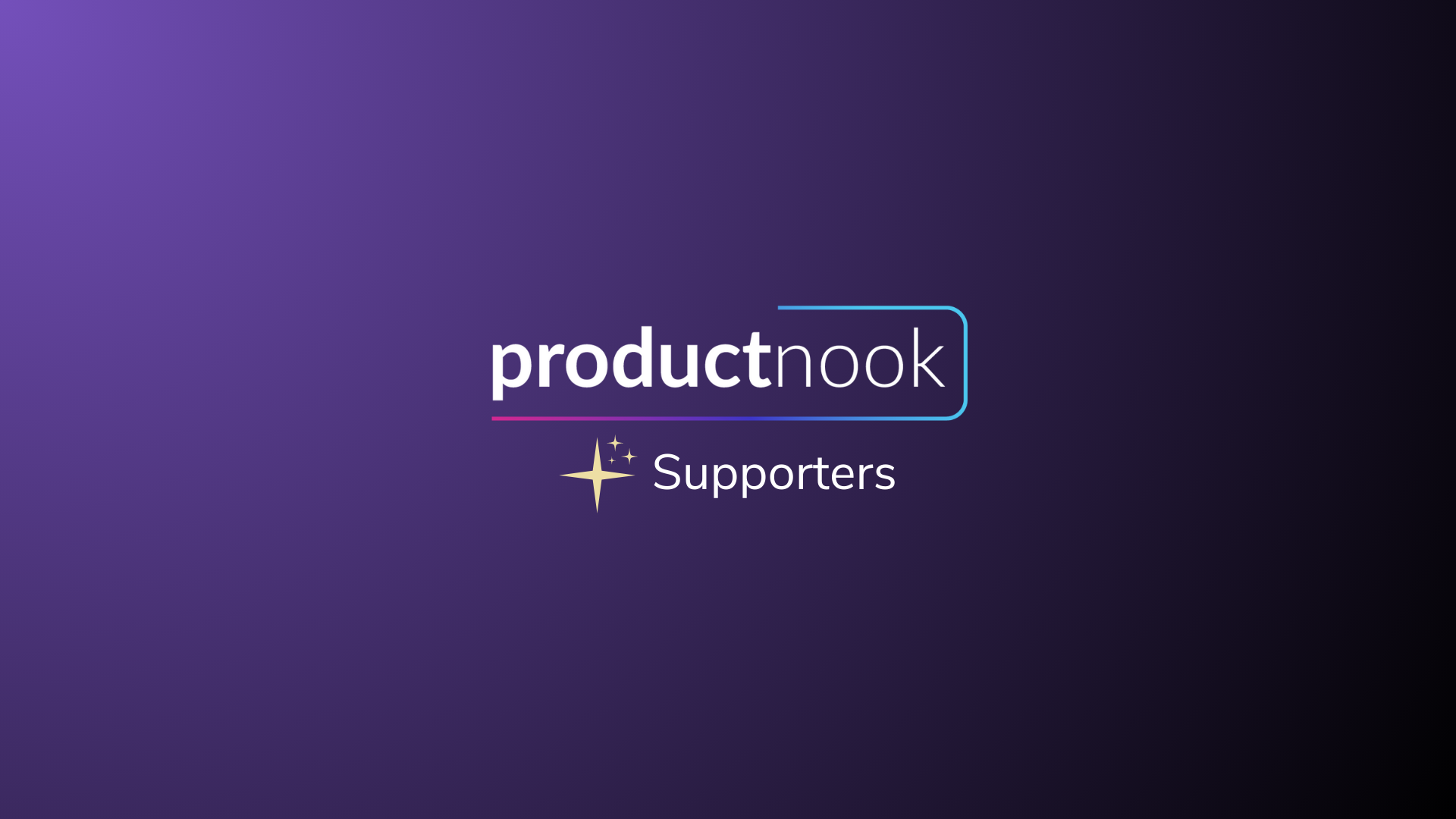 Thank you for becoming a Supporter! ⚡